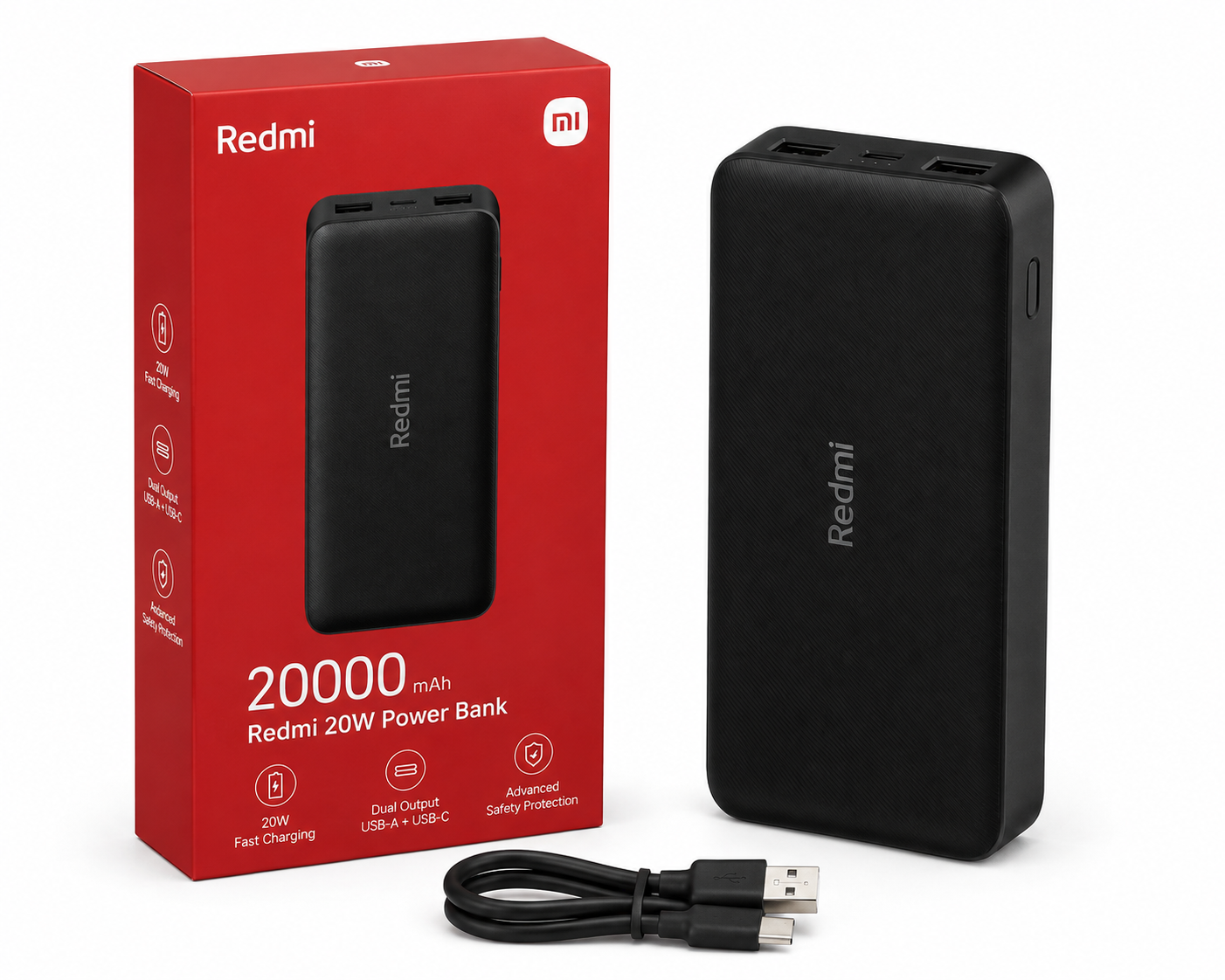 POWER BANK REDMI 20K ORIGINAL 18 W de AROMA360