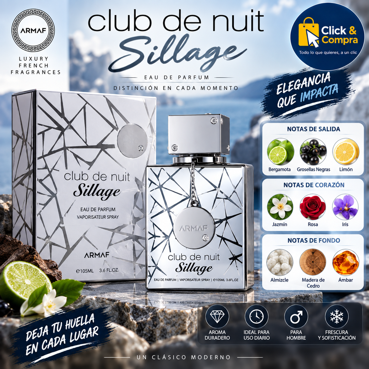 CLUB DE NUIT SILLAGE de AROMA360