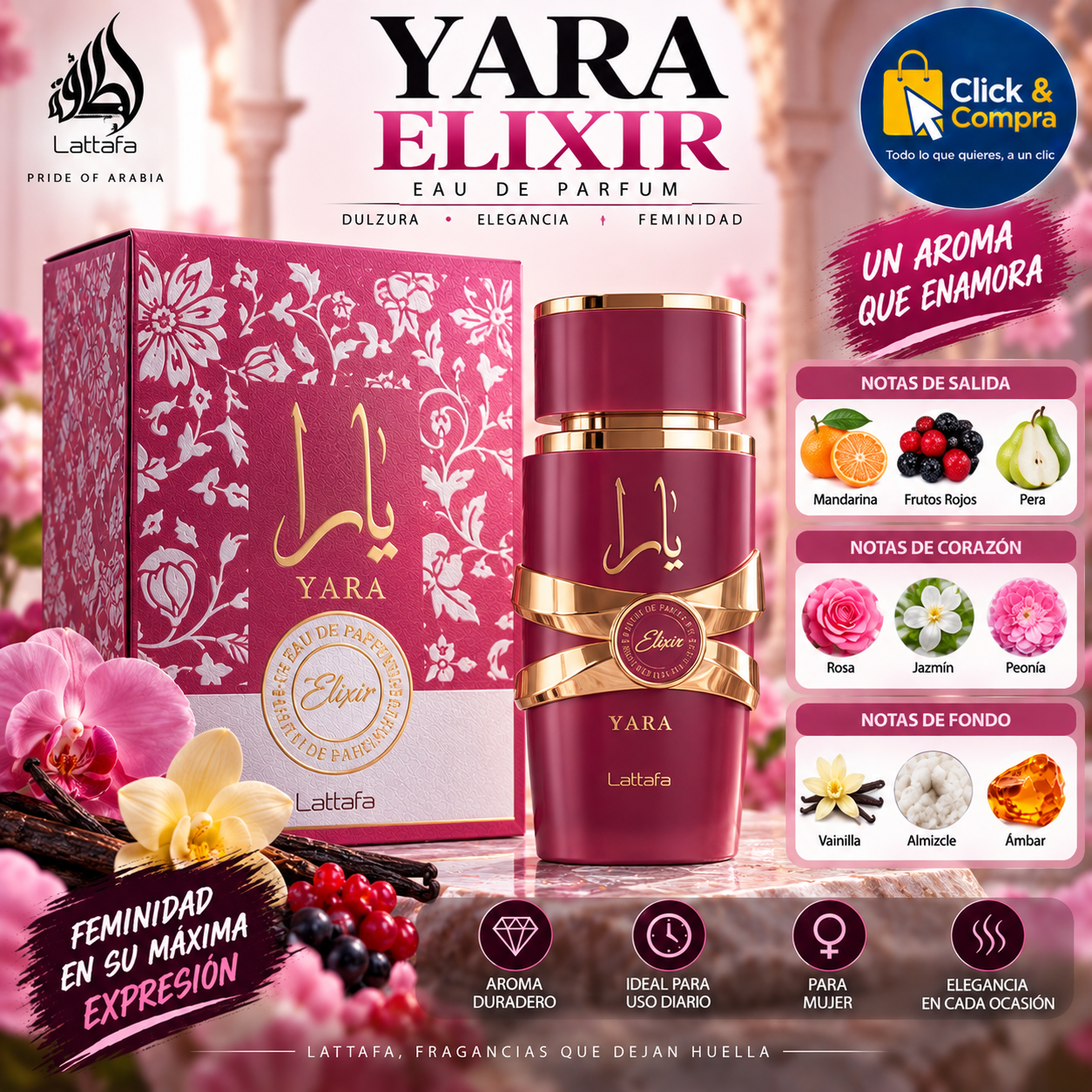 YARA ELIXIR de AROMA360
