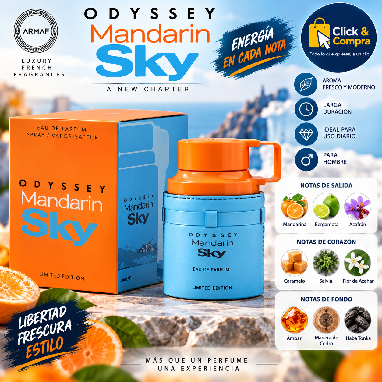 ODISSEY MANDARIN SKY de AROMA360