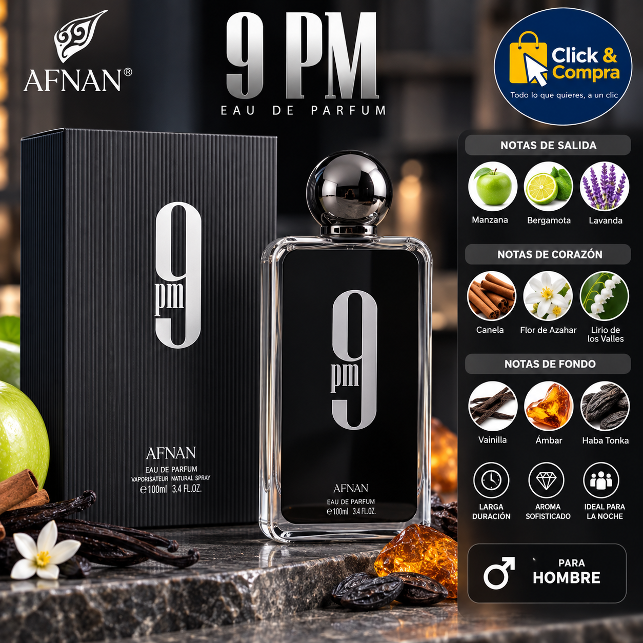 AFNAN 9PM de AROMA360