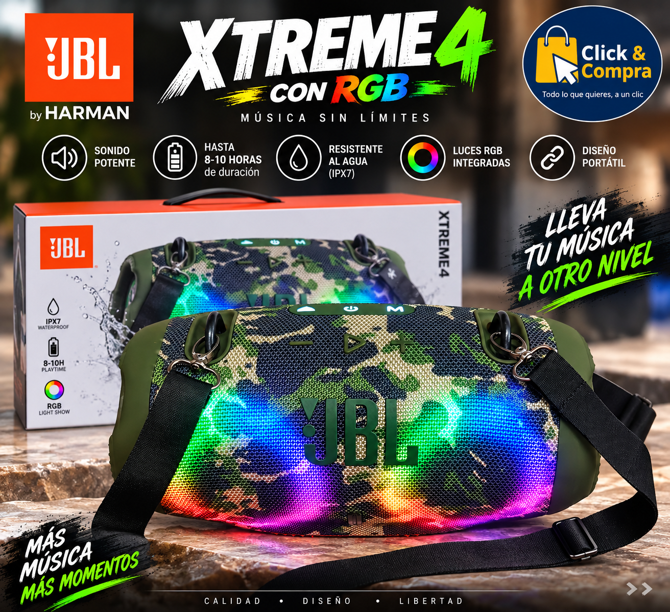 XTREMEN 4 CON RGB de AROMA360