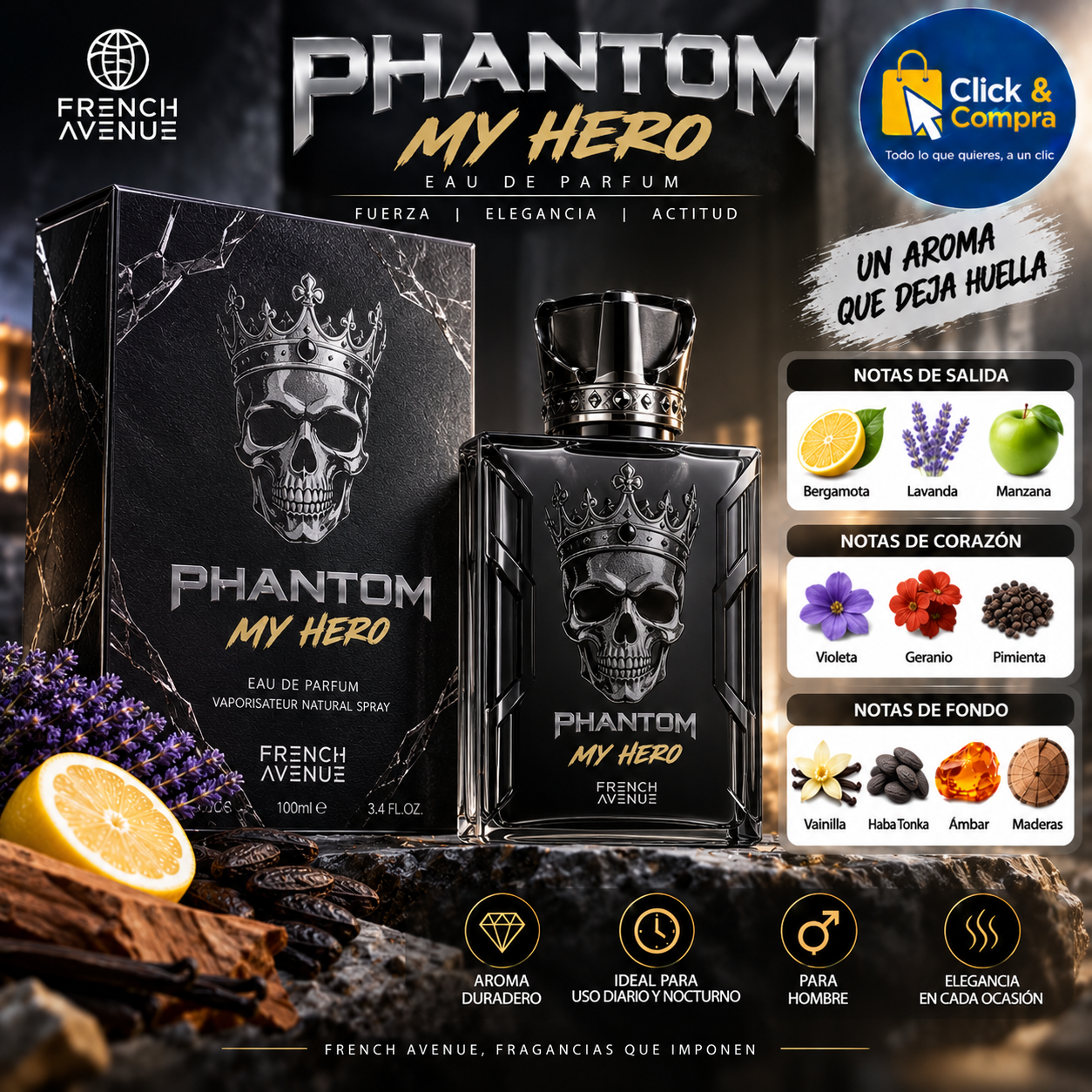 PHANTON MY HERO de AROMA360